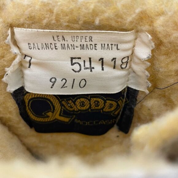 Quoddy Brown Suede Faux Fur Wool Lined Lace Up Moccasin Boots - Picture 11 of 15